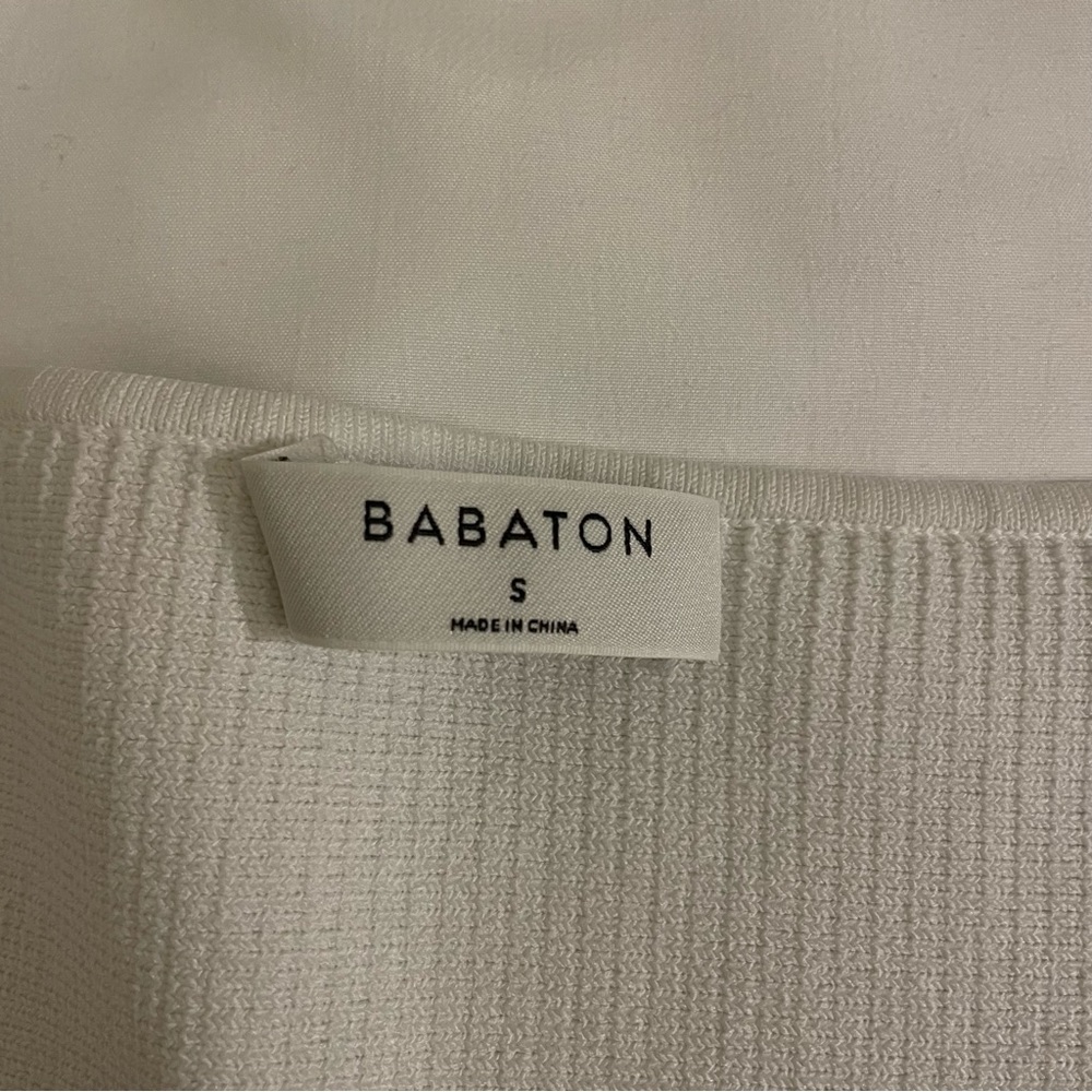 Babaton Sculpt Knit Squareneck Top - Picture 3 of 4